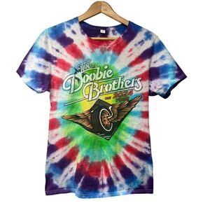 The Doobie Brothers 2024 Concert Tour Tie Dye T-Shirt Top Unisex Size Medium